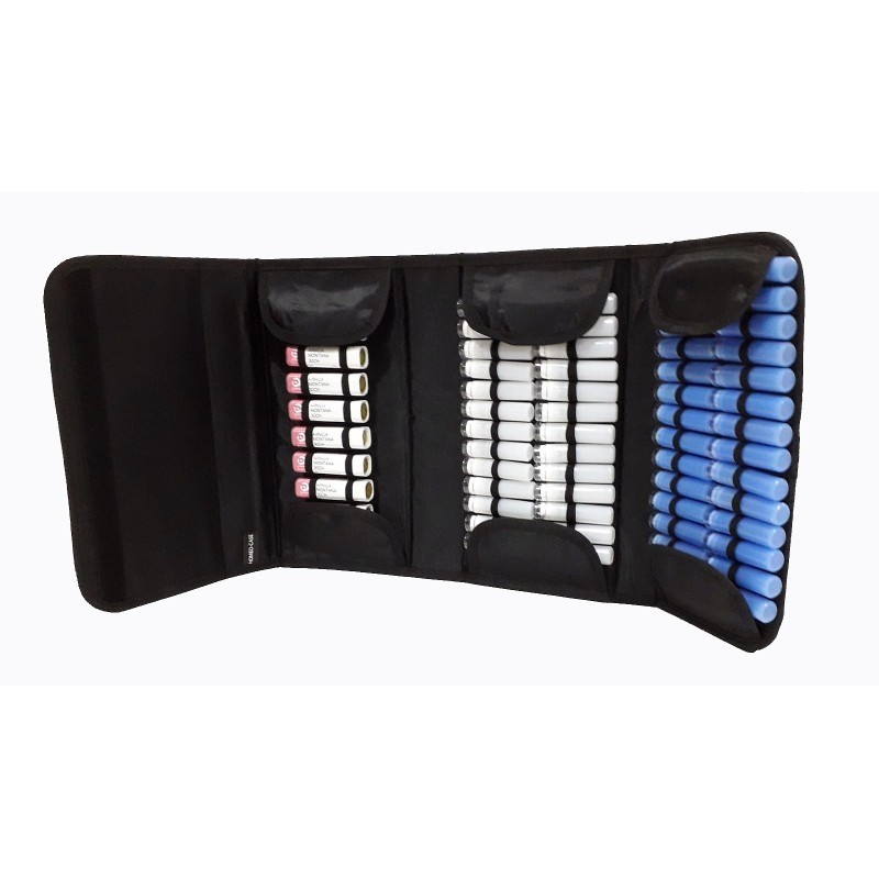Estuche homeopatía negro 70u (10+60)